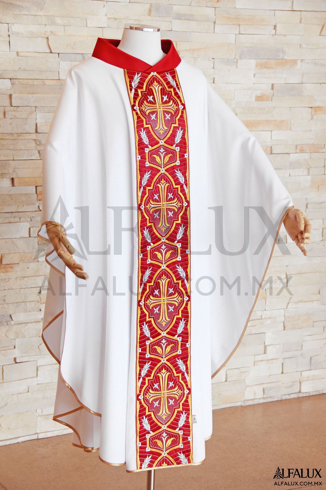 04 IMPERIAL Alfalux Casulla Blanco Central RojoQuem 33 (8)